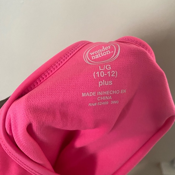 WONDER NATION - PINK ONE PIECE - Picture 3 of 4